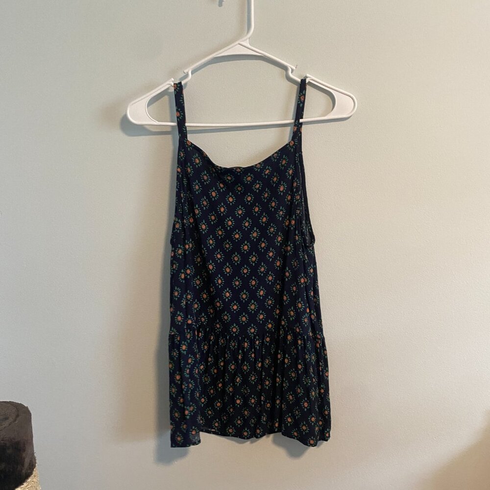 LOFT - Bloom Button Peplum Cami NWOT - Picture 5 of 6